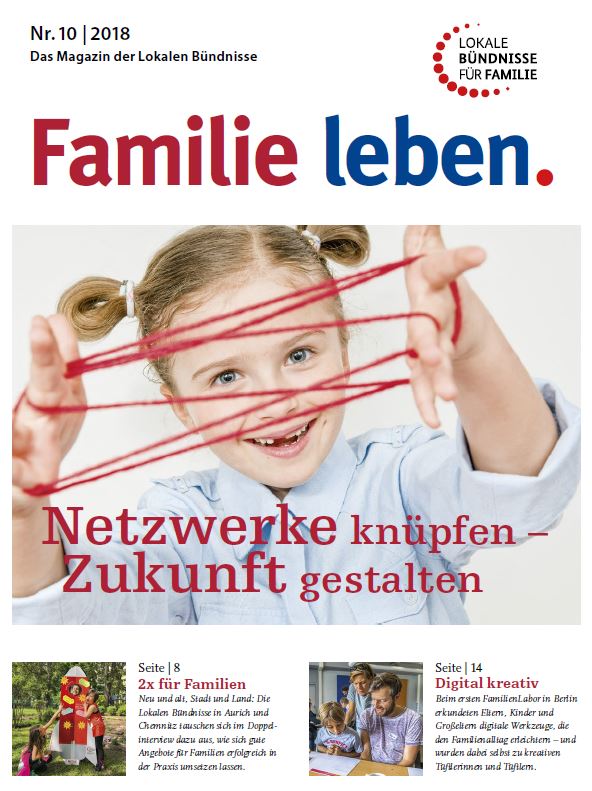 BMFSFJ Familie leben Netzwerke knüpfen Zukunft gestalten