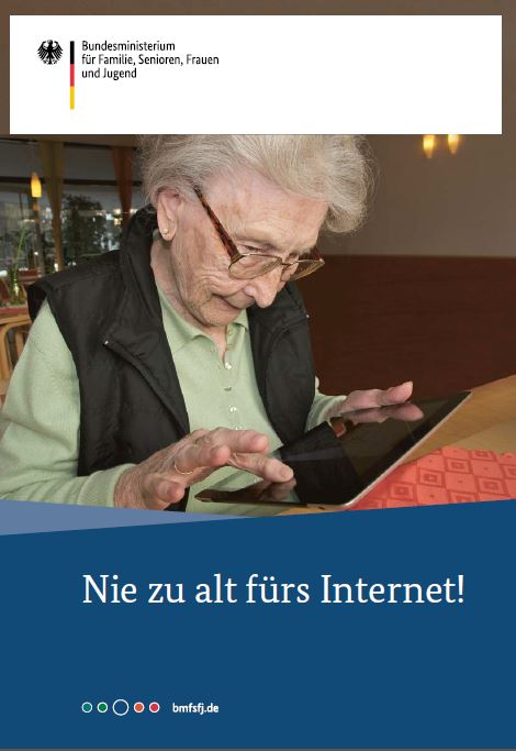 BMFSFJ Nie zu alt fürs Internet