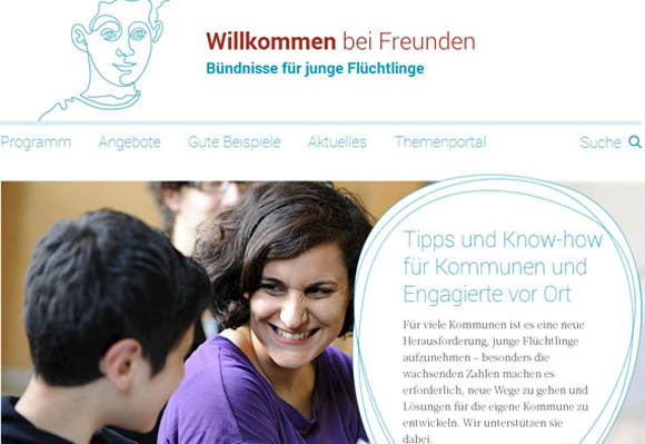 BMFSFJ - Programm "Willkommen Bei Freunden" Mit Neuer Website