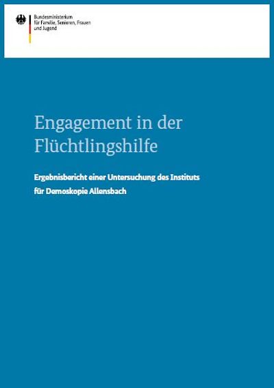 Titelseite Engagement in der Flüchlingshilfe