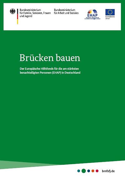 Titelseite Broschüre "Brücken bauen" 