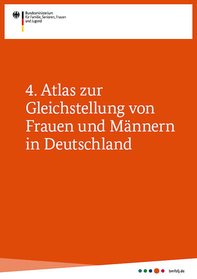 Titelseite vom 4. Gleichstellungsatlas