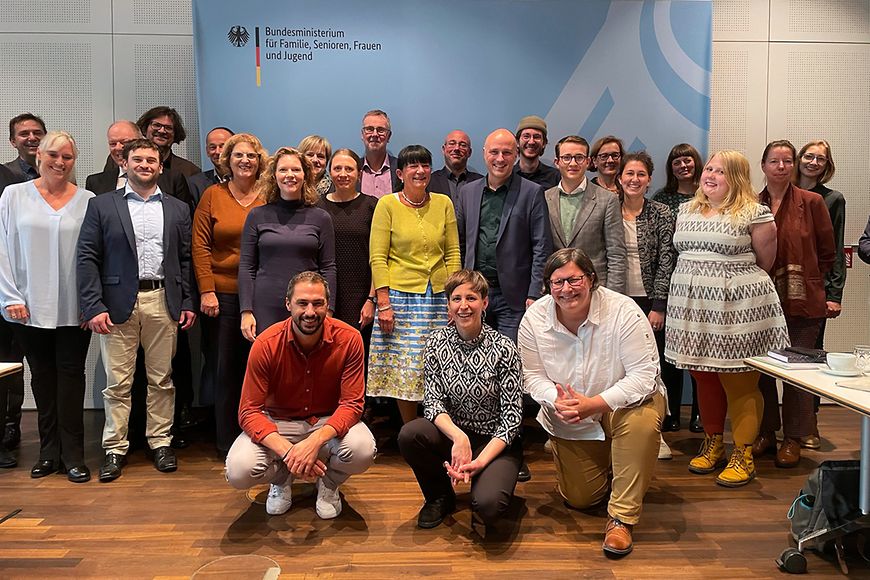 Gruppenbild des jugendpolitischen Beirats 