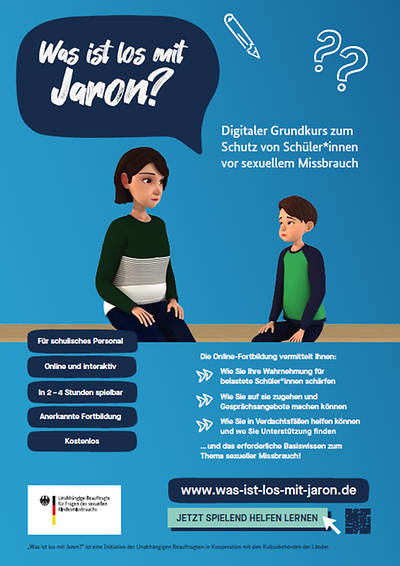 Plakat - Was ist los mit Jaron?