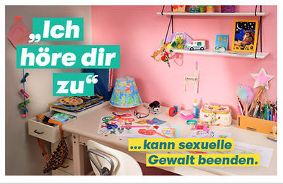 Visitenkarte "Schieb deine Verantwortung nicht weg - Motiv Schul-Kind"