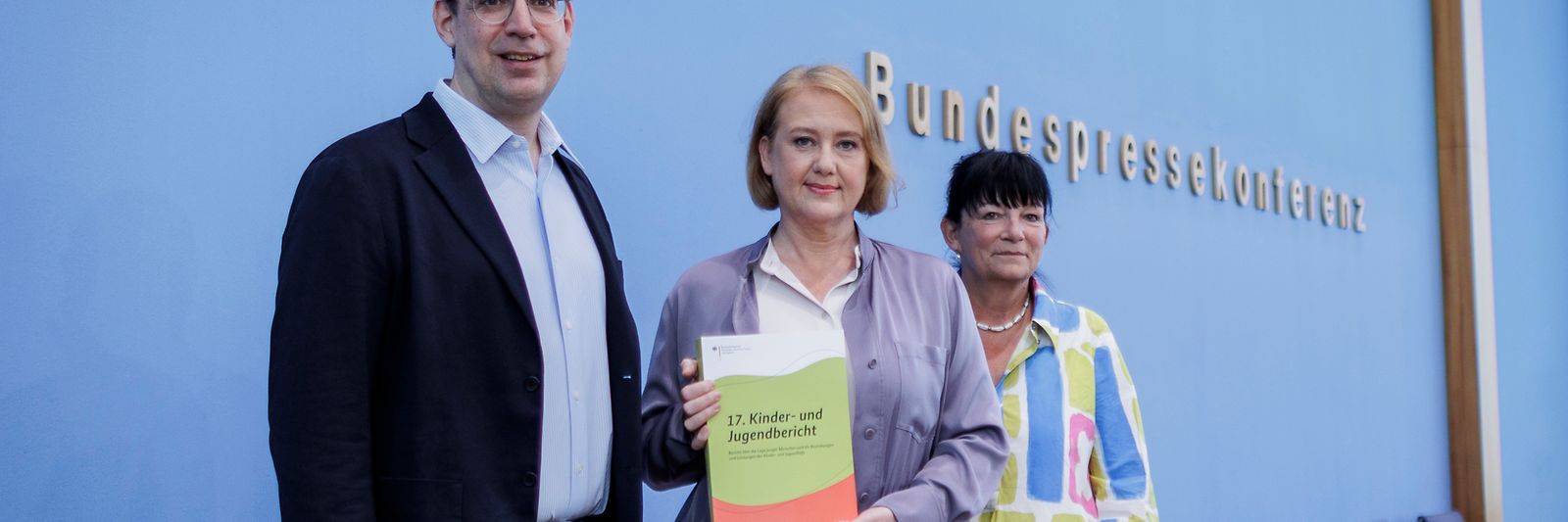 Paus auf der Bundespressekonferenz