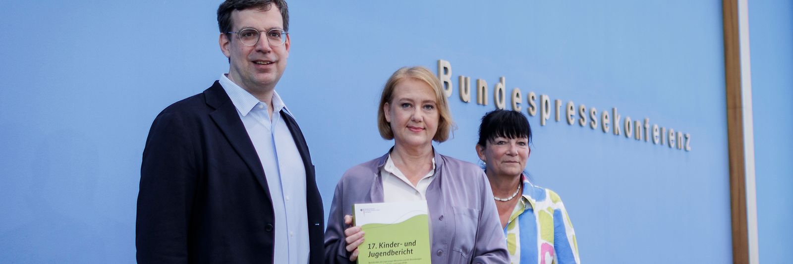 Paus auf der Bundespressekonferenz