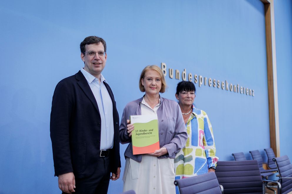 Paus auf der Bundespressekonferenz