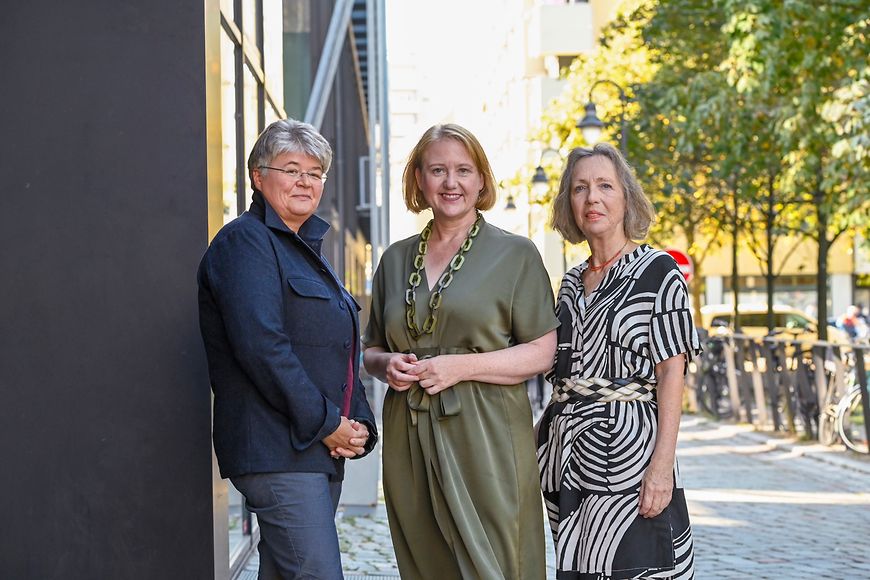 Lisa Paus gemeinsam mit Friederike Sittler und Sissi Pitzer