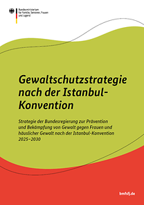 Titelseite der Gewaltschutzstrategie der Bundesregierung