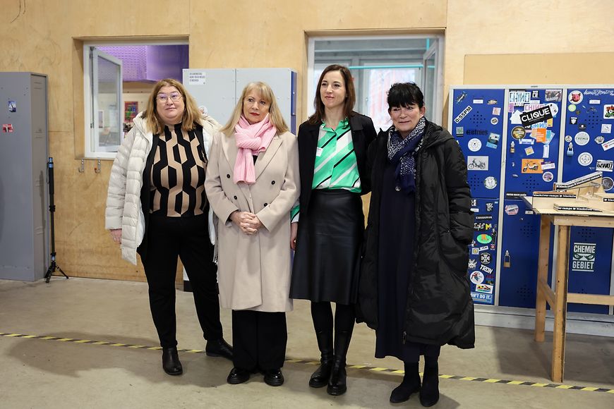 Anja Stahmann, Petra Köpping, Vicki Felthaus und Karin Böllert