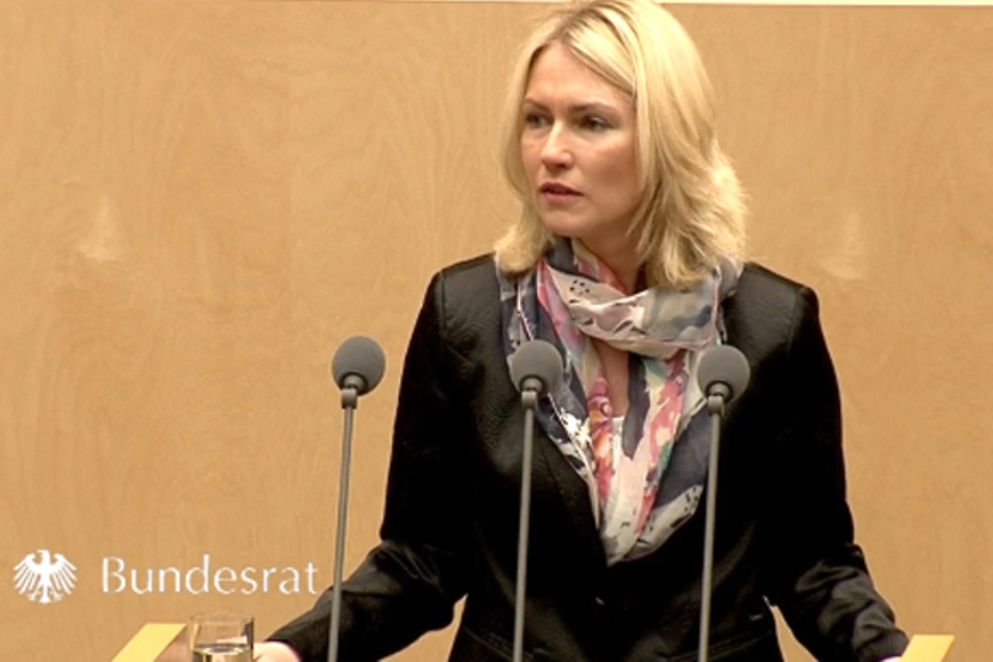 Manuela Schwesig im Bundesrat