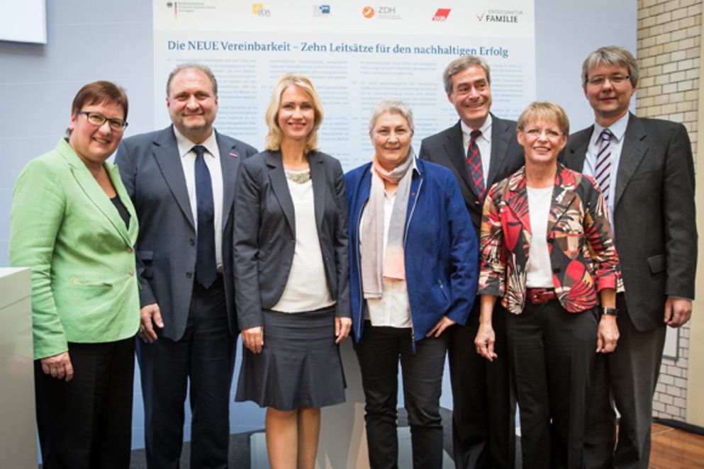 Gruppenbild mit Manuela Schwesig