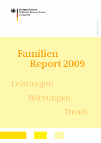 Titelseite: Familienreport 2009