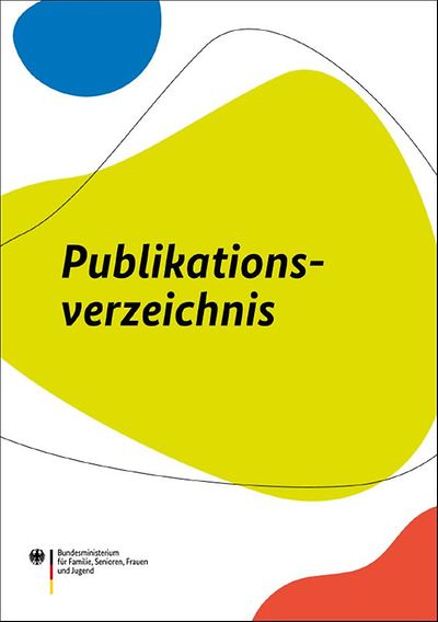 Titelseite Publikationsverzeichnis