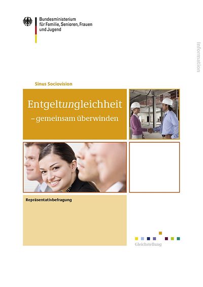 Cover der Publikation: Entgeltungleichheit - gemeinsam überwinden