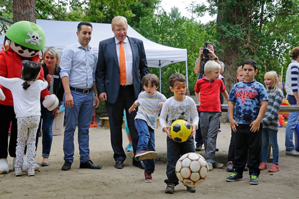 Staatssekretär Dr. Ralf Kleindiek auf dem Kinder- und Familienfest